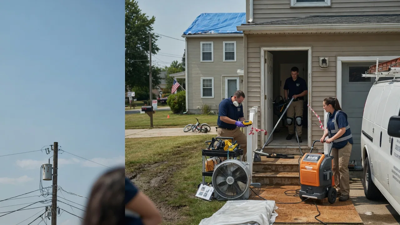 Water Damage Repair in Menno, SD near me